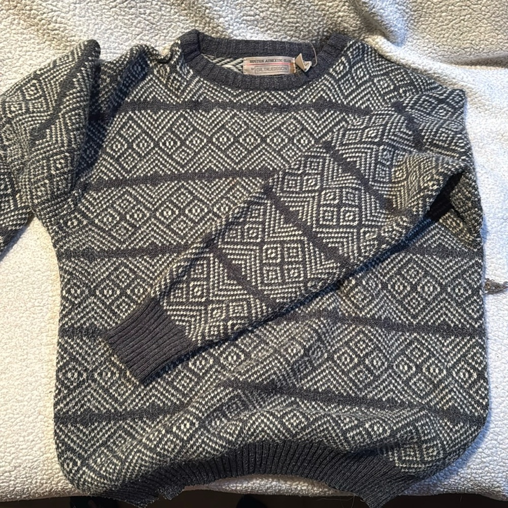 Wool oversized sweater